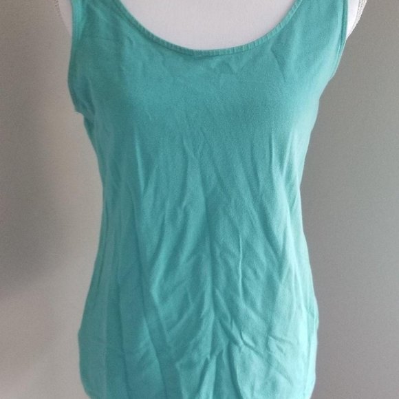 🦄 Cato / S / Teal Tank Top - Picture 1 of 3